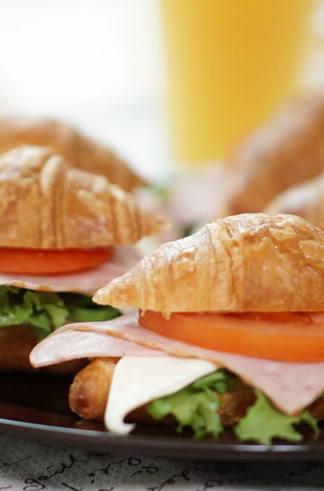 크루아상샌드위치